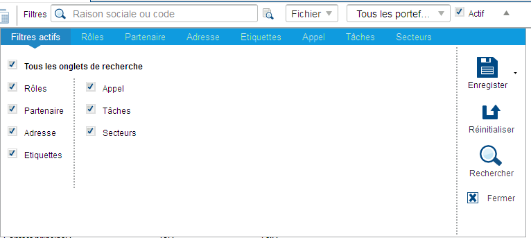 critères recherche crm