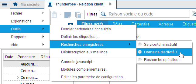 critères recherche crm