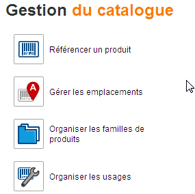 gestion du catalogue crm