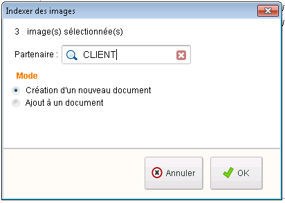 CRM créer un dossier