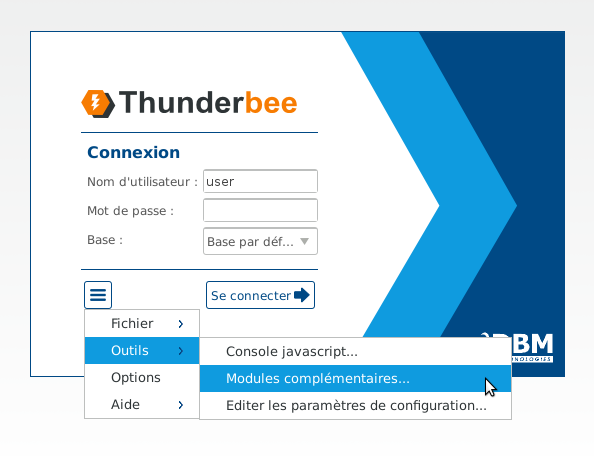 mise à jour thunderbee